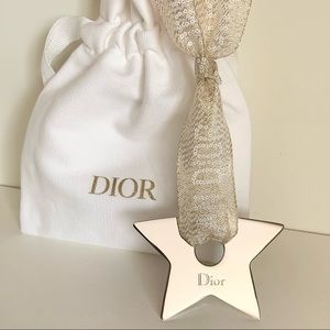 Dior metal star ornament
